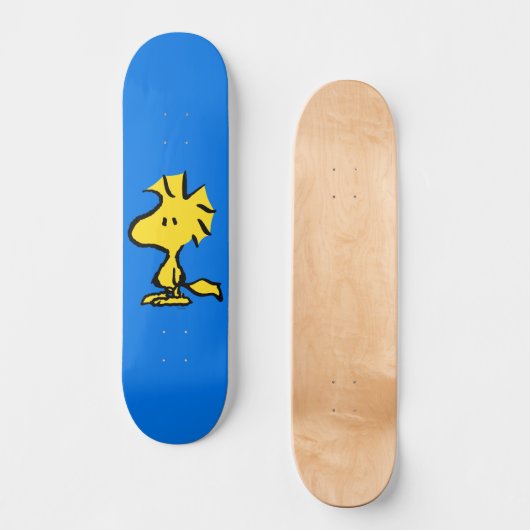 pinda's | Snoopy's Friend Woodstock Persoonlijk Skateboard (Voorkant)