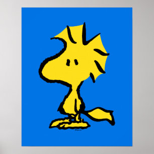 pinda's   Snoopy's Friend Woodstock Poster