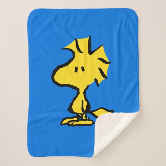 pinda's | Snoopy's Friend Woodstock Sherpa Deken (Voorkant)