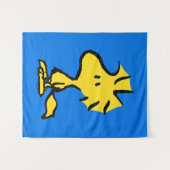 pinda's | Snoopy's Friend Woodstock Wandkleed (Voorkant (horizontaal))