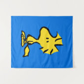 pinda's | Snoopy's Friend Woodstock Wandkleed (Voorkant (horizontaal))
