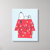 pinda's | Snoopy's Holiday Dreamweaver Canvas Afdruk (Voorkant)