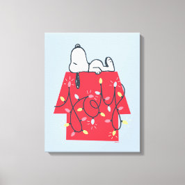 pinda's | Snoopy's Holiday Dreamweaver Canvas Afdruk