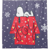 pinda's | Snoopy's Holiday Dreamweaver Douchegordijn (Voorkant)