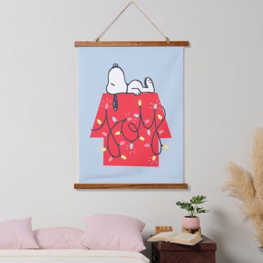 pinda's | Snoopy's Holiday Dreamweaver Hangend Wandkleed (Slaapkamer)
