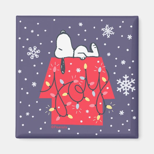 pinda's | Snoopy's Holiday Dreamweaver Magneet (Voorkant)