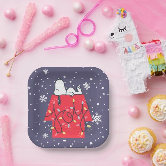 pinda's | Snoopy's Holiday Dreamweaver Papieren Bordje (Feest)