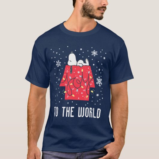 pinda's | Snoopy's Holiday Dreamweaver T-shirt (Voorkant)