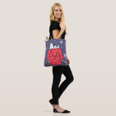 pinda's | Snoopy's Holiday Dreamweaver Tote Bag (Op model)