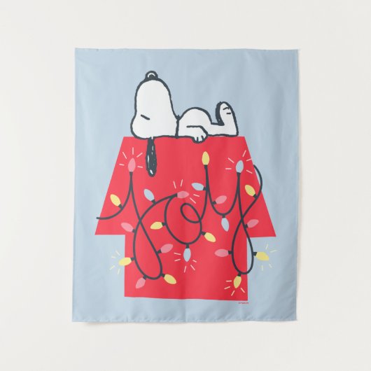 pinda's | Snoopy's Holiday Dreamweaver Wandkleed (Voorkant)