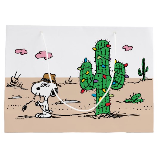 pinda's | Spike decoreert voor de vakantie Groot Cadeauzakje (Achterkant)