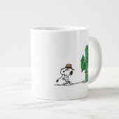 pinda's | Spike decoreert voor de vakantie Grote Koffiekop (Voorkant rechts)