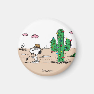 pinda's   Spike decoreert voor de vakantie Magneet