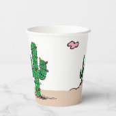 pinda's | Spike decoreert voor de vakantie Papieren Bekers (Achterkant)