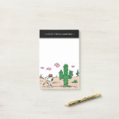 pinda's | Spike decoreert voor de vakantie Post-it® Notes (Op bureau)