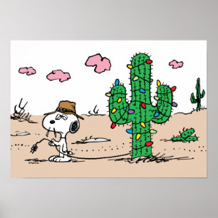 pinda's   Spike decoreert voor de vakantie Poster