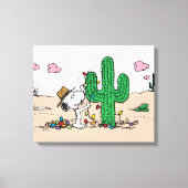 pinda's | Spike decoreert voor Kerstmis Canvas Afdruk (Voorkant)