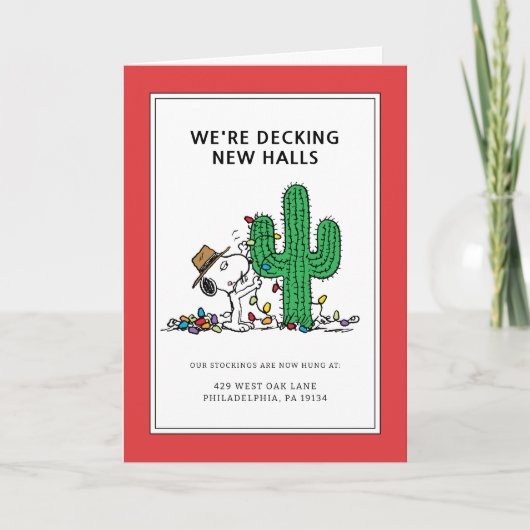 pinda's | Spike decoreert voor Kerstmis Feestdagen Kaart (Voorkant)