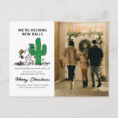 pinda's | Spike decoreert voor Kerstmis Feestdagenkaart (Voorkant)