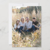 pinda's | Spike decoreert voor Kerstmis Feestdagenkaart (Achterkant)