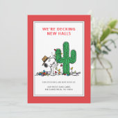 pinda's | Spike decoreert voor Kerstmis Feestdagenkaart (Staand voorkant)