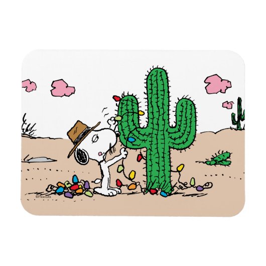 pinda's | Spike decoreert voor Kerstmis Magneet (Horizontaal)