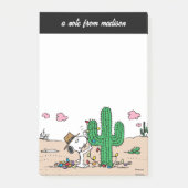 pinda's | Spike decoreert voor Kerstmis Post-it® Notes (Voorkant)