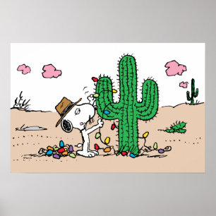 pinda's Spike decoreert voor Kerstmis Poster