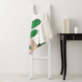 pinda's | Spike decoreert voor Kerstmis Sherpa Deken (In situ)