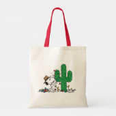 pinda's | Spike decoreert voor Kerstmis Tote Bag (Achterkant)