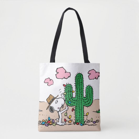 pinda's | Spike decoreert voor Kerstmis Tote Bag (Voorkant)