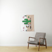 pinda's | Spike decoreert voor Kerstmis Wandkleed (In situ)