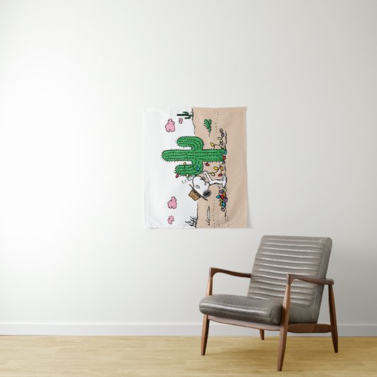 pinda's | Spike decoreert voor Kerstmis Wandkleed (In situ)