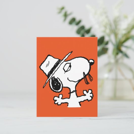 pinda's | Spike Smiling Briefkaart (Staand voorkant)