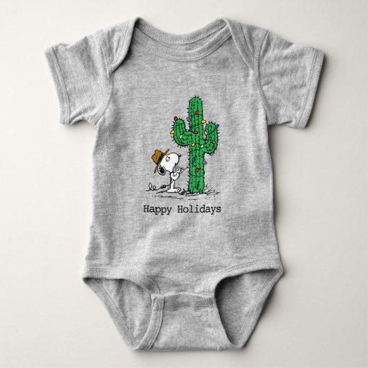 Pinda's | Spike's Kerstcactus Romper (Voorkant)