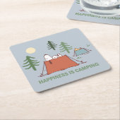 pinda's | Steigertenten voor snoep en bossen Kartonnen Onderzetters (Schuin)