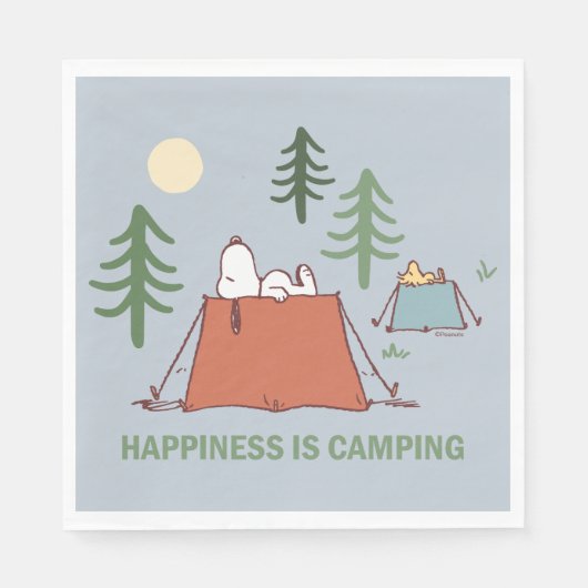 pinda's | Steigertenten voor snoep en bossen Servet (Voorkant)