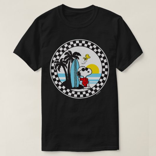 Pinda's surfen omhoog t-shirt (Design voorkant)