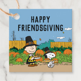 pinda's | Thanksgiving Charlie Brown Bedankjes Labels
