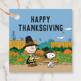 pinda's | Thanksgiving Charlie Brown Bedankjes Labels
