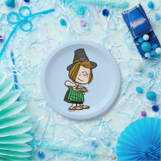 pinda's | Thanksgiving Peppermint Patty Papieren Bordje (Feest)