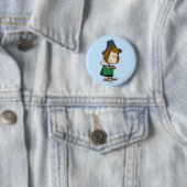 pinda's | Thanksgiving Peppermint Patty Ronde Button 5,7 Cm (In situ)