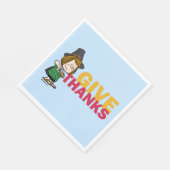 pinda's | Thanksgiving Peppermint Patty Servet (Hoek)