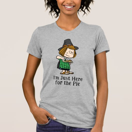 pinda's | Thanksgiving Peppermint Patty T-shirt (Voorkant)