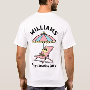 pinda's   Vacature van de familie Woodstock-Beach T-shirt