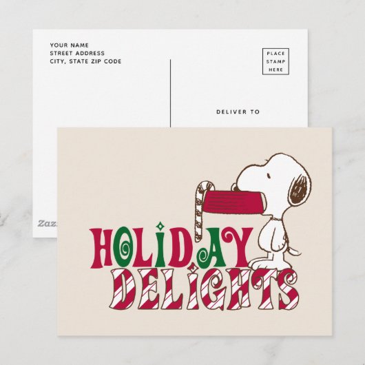 pinda's | Vakantiedagen Briefkaart (Voorkant / Achterkant)