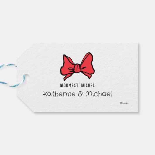 pinda's | Vakantiedagen Cadeaulabel (Achterkant Horizontaal)