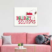 pinda's | Vakantiedagen Canvas Afdruk (Insitu (Woonkamer))