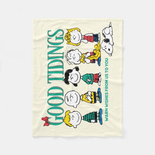 pinda's | Vakantiedagen Fleece Deken (Voorkant)