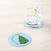 pinda's | Vakantievorming Ronde Kartonnen Onderzetter (Insitu)